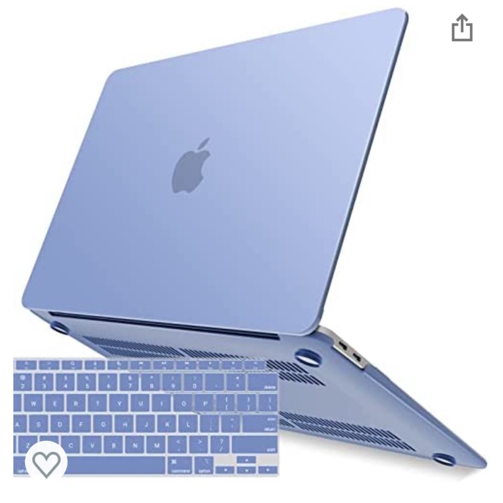 New MacBook Air case- serenity blue
